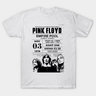 Pink Floyd Retro Ticket T-Shirt